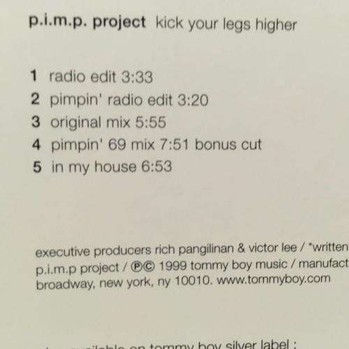 CD - P.I.M.P Project - Kick Your Legs Higher