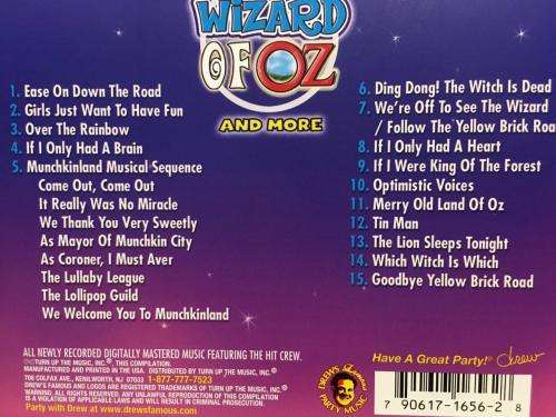 CD - Drew`s Famous - A Tribute To The Wizard Of OZ And More