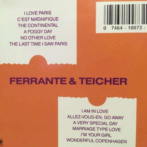 CD - Ferrante & Teicher - Broadway To Hollywood