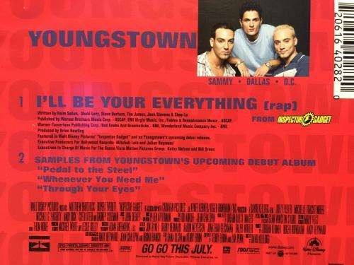 CD - Youngstown - I`ll Be Your Everything - From Inspector Gadget