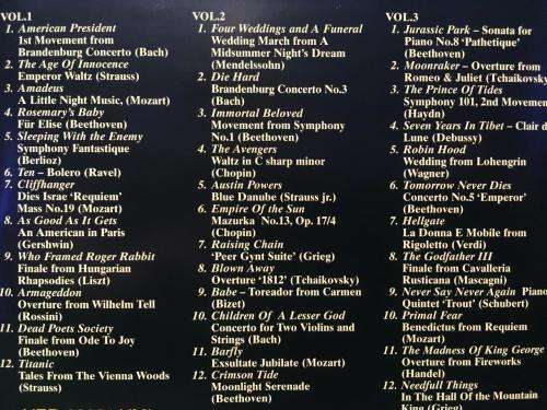 CD - Classics At The Movies (3cd)