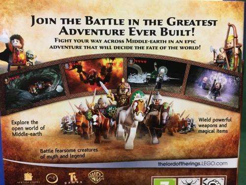 PSVITA - Lego The Lord of The Rings