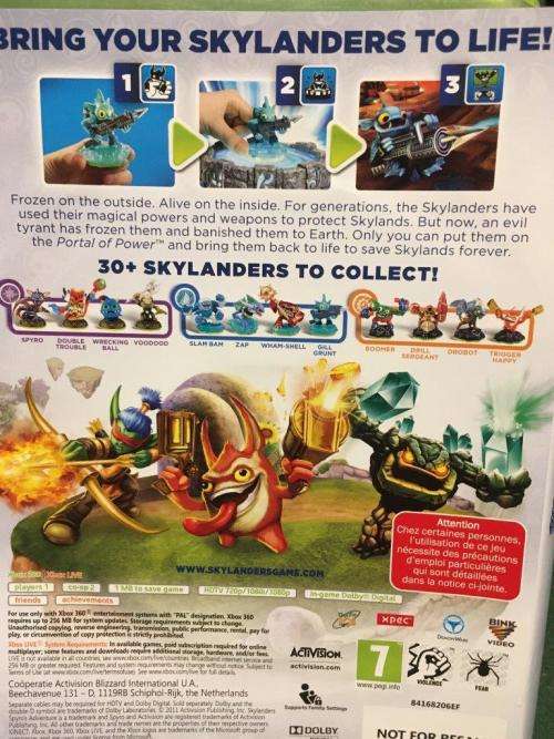 Xbox 360 - Skylanders - Spyro's Adventure