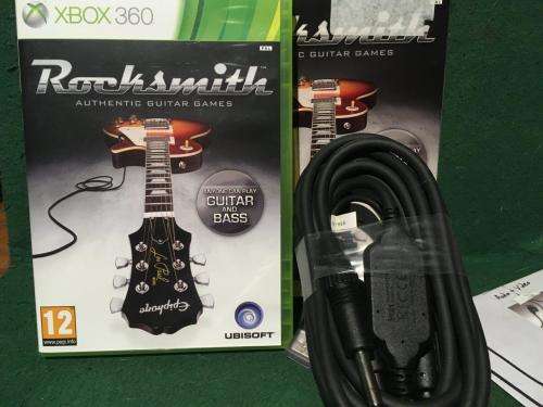 Xbox 360 - Rocksmith Includes Rocksmith Real Tone Cable (As new)