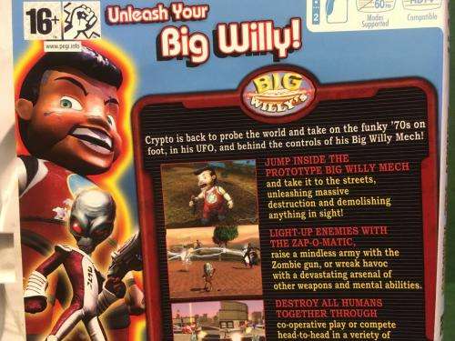 Wii - Destroy All Humans Big Willy Unleashed
