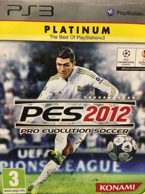 PS3 - PES 2012 Pro Evolution Soccer 2012 - Platinum