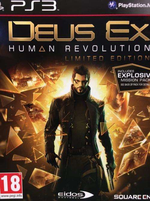 PS3 - Deus Ex Human Revolution Limited Edition