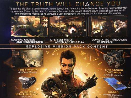 PS3 - Deus Ex Human Revolution Limited Edition
