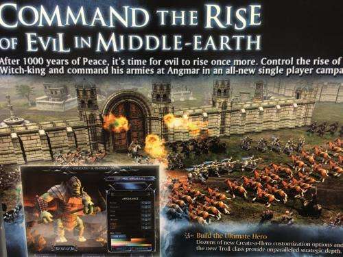 PC - The Lord of The Rings - The Battle For Middle Earth Expansion Pack The Rise of the Witch King