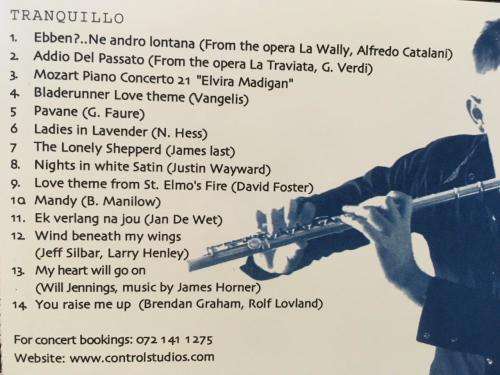 CD - Buchanan - Tranquillo