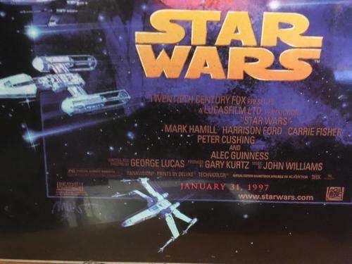 Star Wars Special Edition Mini Poster January 1997 (NOS) 28cm x 36cm