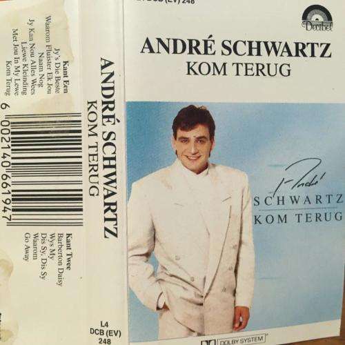 Cassette - Andre' Schwartz - Kom Terug (Card Inlay and Case no Cassette inside)