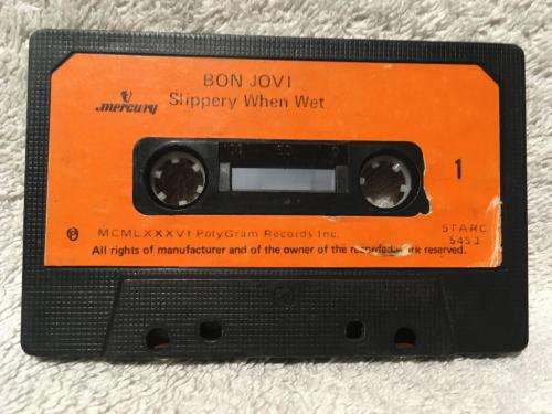 Cassette - Bon Jovi - Slippery When Wet (Cassette & Case No Inlay)