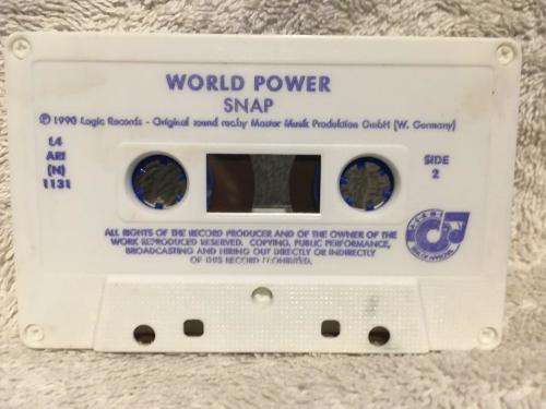 Cassette - Snap - World Power (Cassette & Case No Inlay)