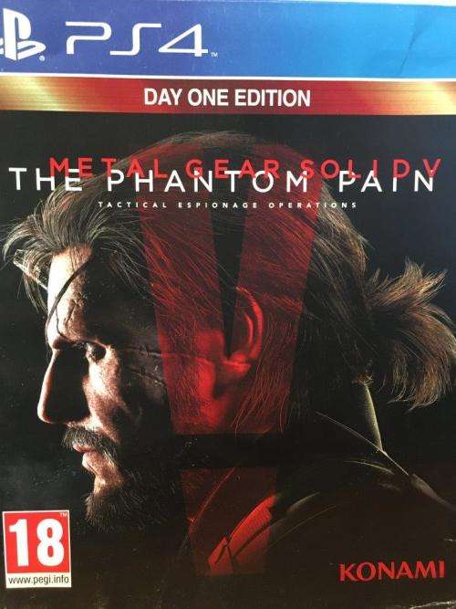 PS4 - Metal Gear Solid V - The Phantom Pain Day One Edition
