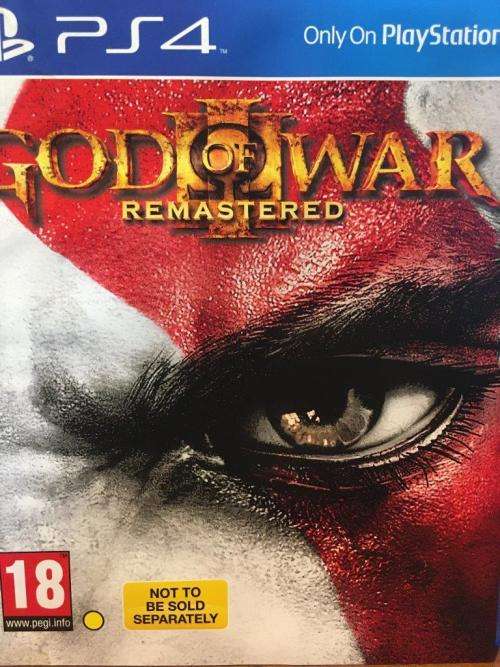 PS4 - God Of War III Remastered