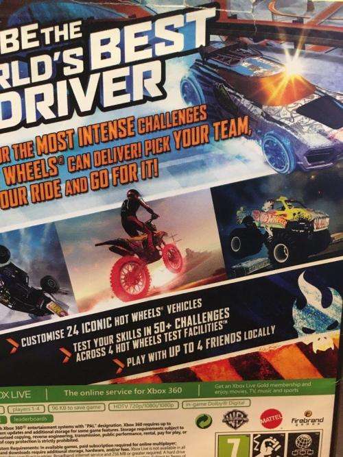 Xbox 360 - Hot Wheels World's Best Driver