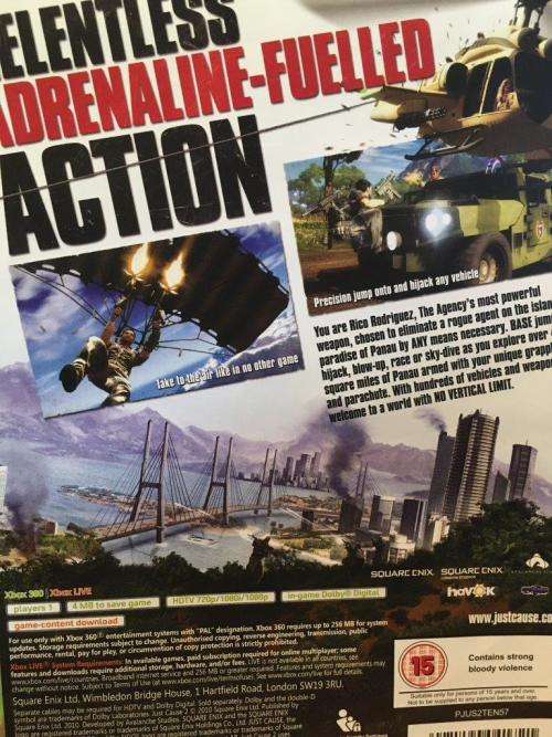 Xbox 360 - Just Cause 2 - Classics