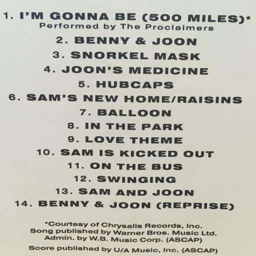 CD - Benny & Joon  - Music From The Orignal Motion Picture Soundtrack