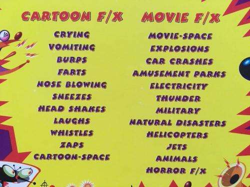 CD - Best of Cartoon & Movie Sound F-X