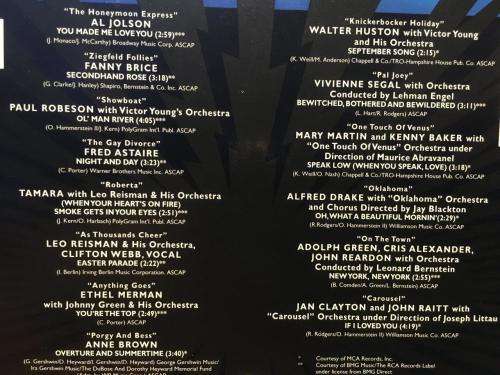 CD - Those Wonderful Years On Broadway Vol. Two
