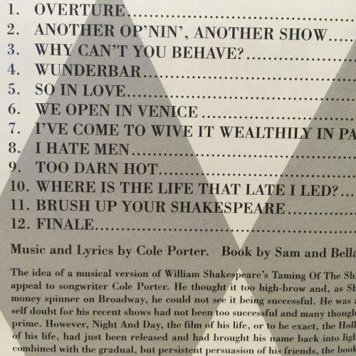 CD - Kiss Me Kate - Selected Highlights