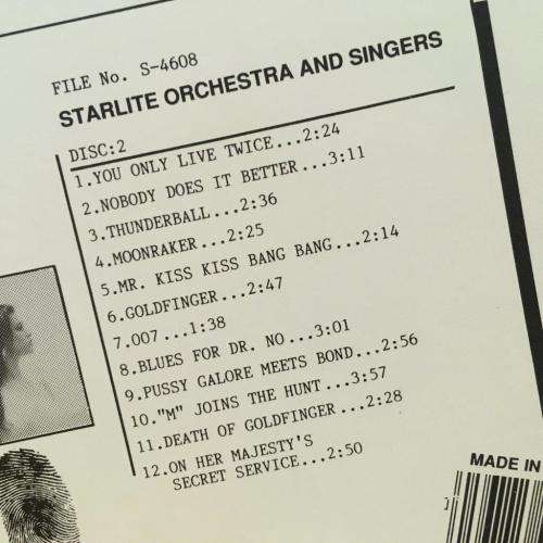 CD - The Best of James Bond Themes Vol.2