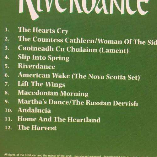 CD - A New Recording of Highlights From Riverdance