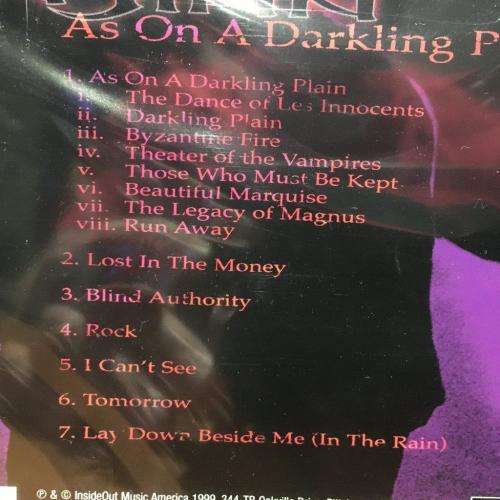CD - Ten Jinn - As on A Darkling Plain (New Sealed)