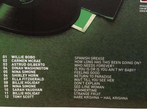 CD - Verve - Unmixed