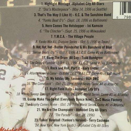 CD - N.Y. Yankees - Greatest Hits Volume 1 - The New Era