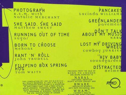 CD - Born To Choose