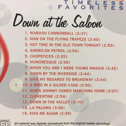 CD - American Heritage - Down At The Saloon