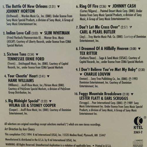 CD - Academy Of Country Music - The 101 Greatest Country Hits Vol Six: Timeless Country