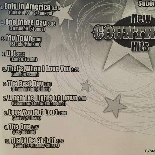 CD - New Country Hits Super Hits