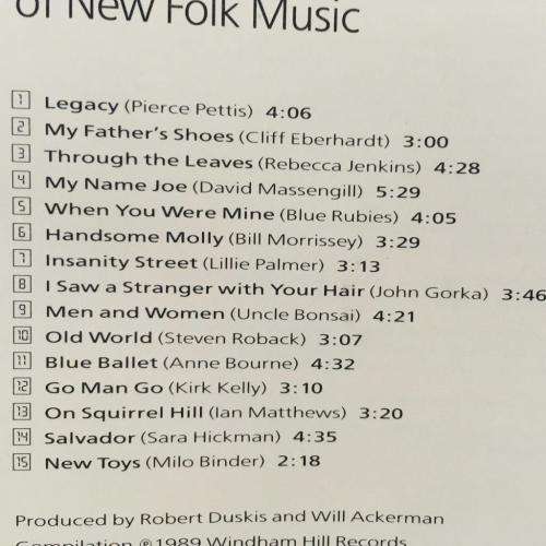 CD - Legacy - A Collection of New Folk Music