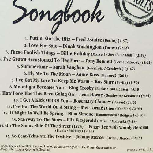 CD - American Songbook Volume 4