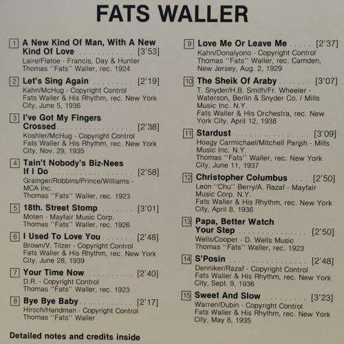 CD - Fats Waller - The Jazz Collector Edition