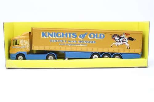 Corgi Super Haulers - Scania Curtainside - Knights of Old - 50th Anniversary 1953-2003 1:64 Scale (N