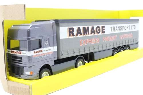 Corgi Super Haulers - Daf 95' Cab & Curtainside - Rampage 1:64 Scale