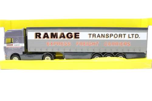Corgi Super Haulers - Daf 95' Cab & Curtainside - Rampage 1:64 Scale