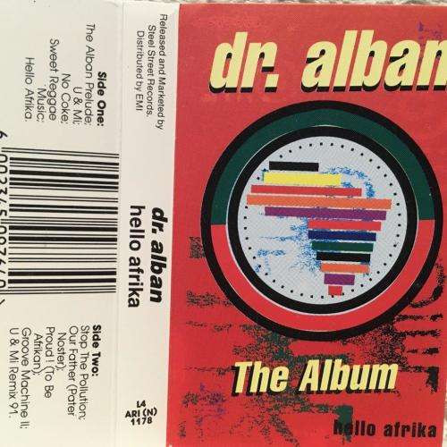 Cassette - DR. Alban - Hello Afrika
