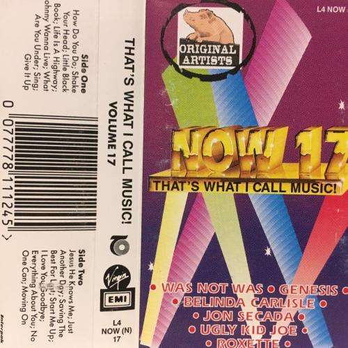 Cassette - Now That's What I Call Music Volume 17
