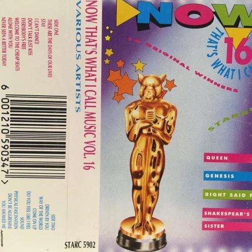 Cassette - Now That's What I Call Music Volume 16