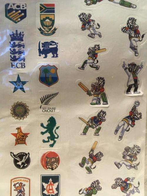 ICC Cricket World Cup 2003 South Africa 2003 Sticker Kit Official product (NOS)