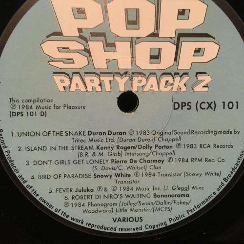 LP - POP SHOP - Party Pack 2