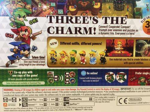 Nintendo 3DS - The Legend Of Zelda - Tri Force Heroes