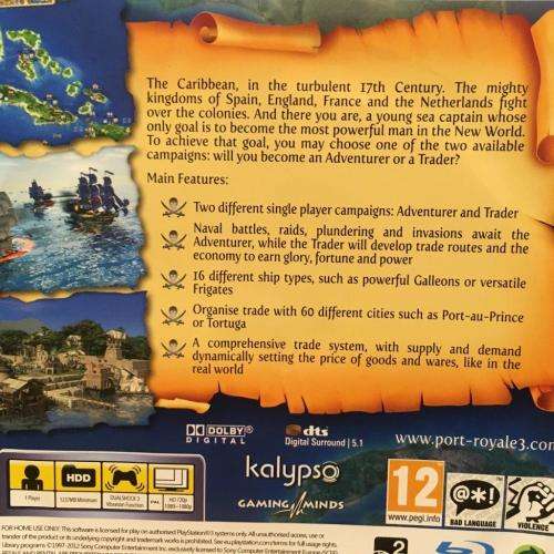 PS3 - Port Royale 3 Pirates & Merchants