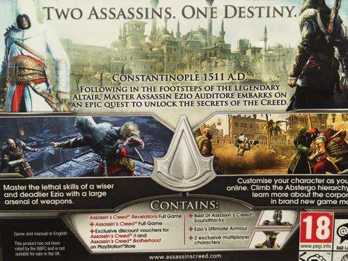 PS3 - Assassin's Creed Revelations Special Edition
