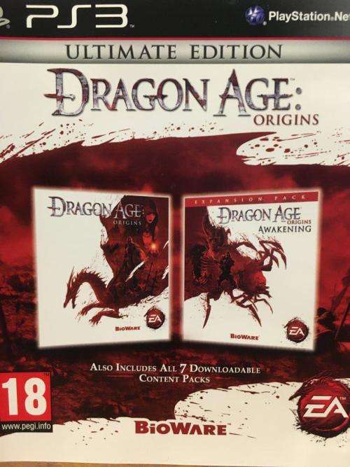 PS3 - Dragon Age  Origins Ultimate Edition